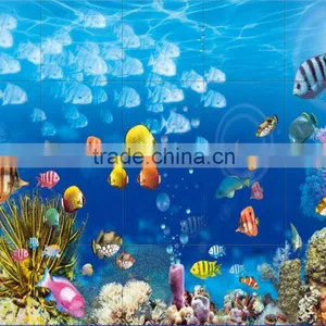 3d Glass Composited Porcelain Inkjet Cheap Floor Ceramic Texture Wall Tiles Sale thumbnail-4