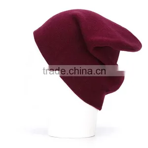 Fashion Lady Blank Knitted Turban Hat thumbnail-5