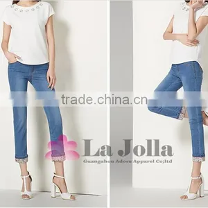 2016 Summer New Style Ladies Stem-pipe Pants 231J thumbnail-2