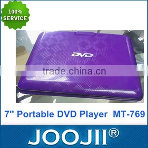 High Quality 7''Portable EVD DVD Player Price With TV/FM Function thumbnail-2
