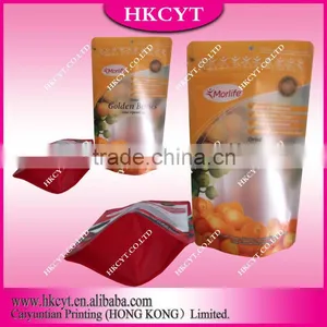Zipper Top Sealing & Handle Custom Food Packaging Pouch thumbnail-3
