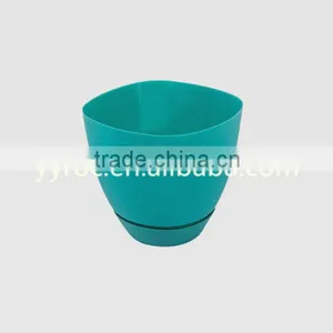PP Cheap Square Flower Pots With Tray thumbnail-1