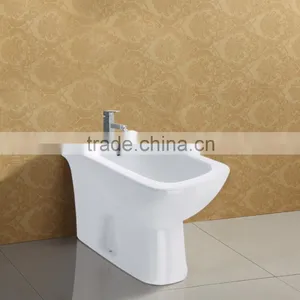 High Quality Floor Mounted Foshan White Color Ceramic Bidet thumbnail-1