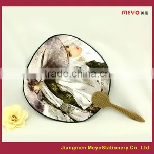 2015 Decorative Art Handmade Hand Fan for Sales Advertising thumbnail-1