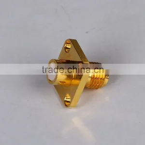 Sma Connector for tv Antenna,4 Hole Flange Connector thumbnail-2