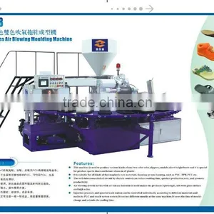 Direct Injection Upper to Pvc Tpr Plastic Outsole thumbnail-1