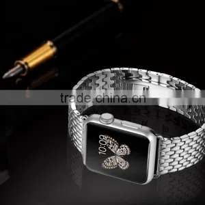 Icarer Armour Stainless Steel Watch Band For IWatch Sliver Wrist Strap For 38MM Apple Watch MT-4251 thumbnail-3