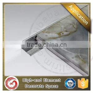 2016 Industrial Low Price Chromed Finish Aluminum Corner Tile Trim for Interior Tile Protection thumbnail-4