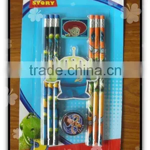 2015 New Stationery Cartoon 8pcs Pencils Set thumbnail-1