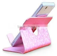 New Fashion Stand Leather Case for 5inch to 6 Inch Smart Phone thumbnail-1
