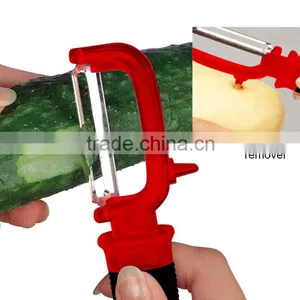 ABS+S/S 18.3*3.8 High Quality Kitchen Tools Potato Peeler/carrot Peeler/vegetable Peeler/apple Peeler thumbnail-1