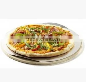 Cordierite Pizza Stone With Pizza Cutter and Serving Rack Quality Choice thumbnail-3