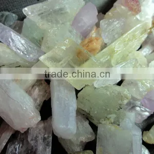 (IGC) Rough Kunzite Beads Quality Rough Of Afghanistan High thumbnail-1