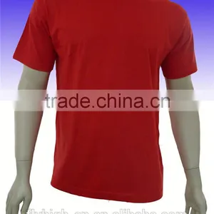 Polyester Cotton Short Sleeve Round Neck Custom Printed Promotional T-shirt thumbnail-6