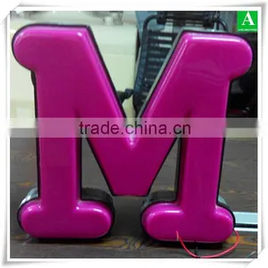 Custom Display Plastic Product Vacuum Forming Light Box Letter Board Sign thumbnail-6