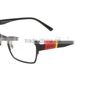 0.6MM Stainless Steel Frame Optical Eyeglasses With Acetate Temple thumbnail-1