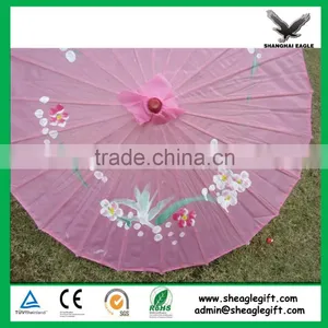 Promotional Custom Logo Print Wedding Parasol Umbrella thumbnail-5