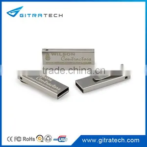 Metal USB Stick Paper Clip thumbnail-2