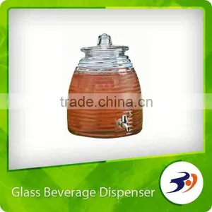 New Glass Bee Hive Dispenser thumbnail-1