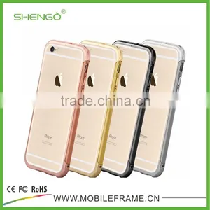 Crystal Metal Bumper Phone Case For IPhone6/6p thumbnail-1
