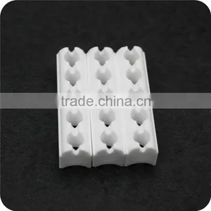 High Heat Resistance Insulating 95% Alumina Ceramic 1-8 Holes Ceramic Band Heating Insulators thumbnail-1