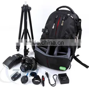 2016 Best Nylon Shoulder Bag Waterproof DSLR Camera Bag Backpack thumbnail-3