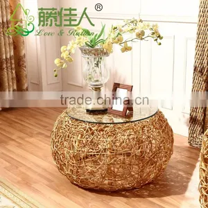 2015 Urban Outfitters Rattan Pouf,woven Pouf Ottoman,indian Pouf Quality Choice thumbnail-4