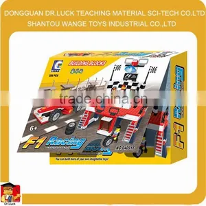 Racing Car Educational Building Bricks f1 Racing Best Gifts for Boys thumbnail-1