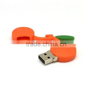 Fluit Shape Full Capacity With Samsung Chip PVC Usb Flash Drive 1GB-64GB thumbnail-1