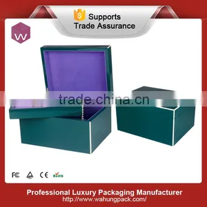 Chinese Luxury Black Glossy Painting Large Storage Box thumbnail-4