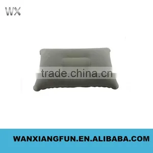 Wholesale Promotion Camping Pvc Travel Flocked Inflatable Pillow thumbnail-3