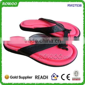 Supply OEM Wholesale Memory Foam Flip Flops thumbnail-2
