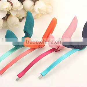 Latest New Fashion Adorable Youthful Vigour Bunny Ear Hairpin thumbnail-1