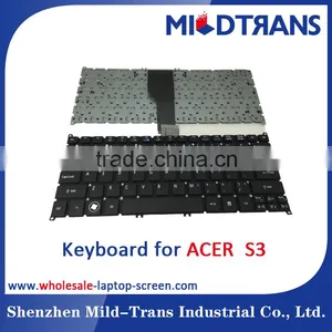 US Laptop Keyboard For Acer S3 Notebook thumbnail-1