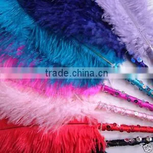 Wedding Decoration Hot Pink Color Ostrich Feathers thumbnail-1