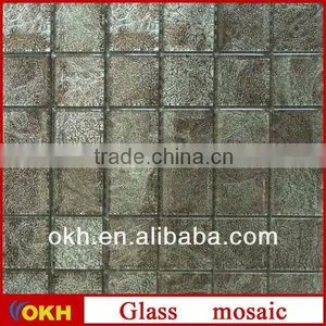 Gold Foil Glass Mosaic Tile Design thumbnail-1