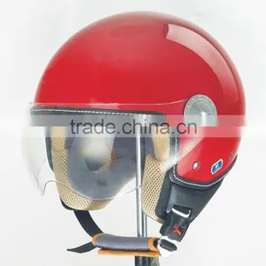 China Hot Sale Scooter Motorcycle Parts Half Face Helmet thumbnail-1