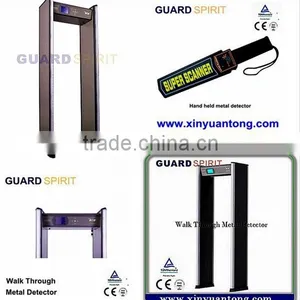 Wholesale Price 24 Zones WTMD Walk Through Metal Detector Door,Walk Through Scanner Gate XYT2101LCD thumbnail-1