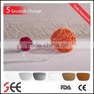 1.61 5 Seconds Fast PGX Photo Grey Lenses Color Lens Single Vision Transition Ophthalmic Lenses thumbnail-1
