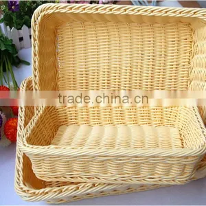 New Wholesale Cheap Kitchen Tray Natural Willow Tray thumbnail-3