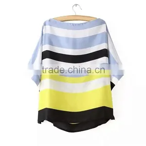 Casual Design Stripped Short Kaftan Customaize Beach Tunic thumbnail-2