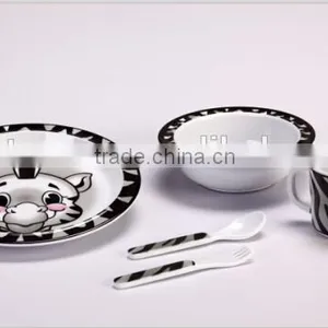 Lovely Design Children Microwave Safe Plastic Dinner Set thumbnail-1