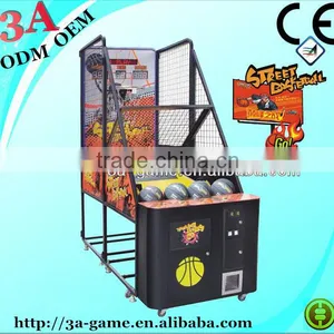 Coin Operated Indoor Street Basketball Game Machine for Kids thumbnail-1