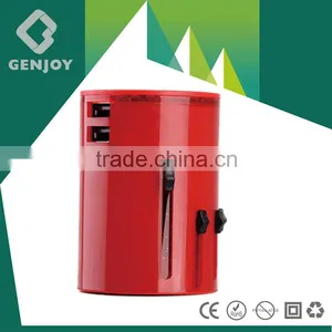 Newest Design GENJOY Portable Universal Popular Travel Adapter With Dual Usb Port With Mirror Surface A1423 thumbnail-1