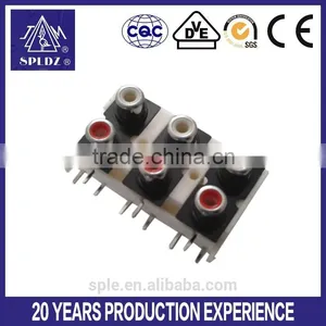 6pin Rca Jack Connector AV6-8.4-9 thumbnail-1