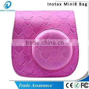 PU Leather Fujifilm Camera Case Bag for Fuji Instax Camera Mini8 Mini8+ thumbnail-1