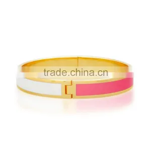 Cheap Handmade Pink Enamel Bracelet thumbnail-1