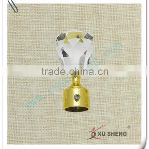 Hot Sell Curtain Rod Crystal Curtain Finial 25-28mm thumbnail-3