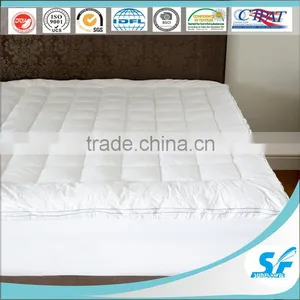 Quilting Waterproof Fire Proof Goose Down Microfiber Mattress Vacuum Bagfor Mattress Topper thumbnail-1