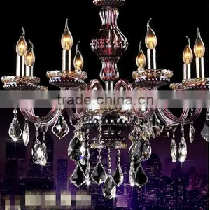 European Style Crystal Pendant Chandelier Light for Mi thumbnail-1